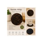 karelim home 4 li bardak altlığı epoksi bronz renk saten serisi