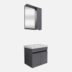 Karen Arya 60 cm Antrasit Banyo Dolabı