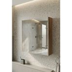 Karen Banyo Lila Banyo Dolabı, Üst Modül, Aynalı Dolap