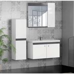 Karen Banyo New Bahar 80 cm Banyo Dolabı