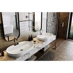 Karen Banyo Paradise Tezgah Üstü 70 Cm, Çanak Lavabo Beyaz