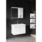 Karen Deniz 80 Cm Banyo Dolabı Seti Teşhir