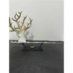 Karga Works Harry Potter Mürver Asa 28CM Gümüş Renk - Dumbledore’un Ikonik Elder Wand - Asa Standı Hediyeli