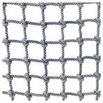 Kargo Ağı, Ağır Hizmet Tırmanma Güvenlik Ağı, Ağaç Evi Koruması için Kargo Halat Ağı, Naylon Merdiven Salıncak Balkon Korkuluğu (1x9 m/3,3 x 29,53 ft)