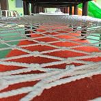 Kargo Ağı, Çocuklar için Açık Hava Tırmanma Kargo Ağı, Oyun Alanı, Bahçe Çiti, İç Merdivenler, Spor Eğitimi için Güçlendirilmiş Güvenlik Halatı Ağı - Güçlü 4x4m (13x13ft) İzolasyon Ağı