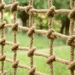 Kargo Ağı, Kapalı ve Açık Oyun Alanı Tırmanışı için Çocuk Güvenlik Ağı 8mm Kalın Halat 12CM Mesh Aralığı ile Kenevir Halat Ağı Bahçe için 1x6m Boyut
