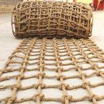 Kargo Ağı, Salıncak Çit için Çocuk Tırmanma Ağı, Kamyon Römorku Balkon Merdiven Oyun Alanı Koruma Ağı Dış Mekan Izgara Ağı Halat Merdiven 12 cm Ağ Boyutu 1 * 8 m (3 * 26 ft)