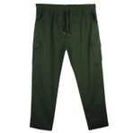 Kargo Cepli 100 Kilo-180 Kilo Arası Için Uygun Erkek Büyük Beden Gabardin Pantolon (Yeşil, 9XL)