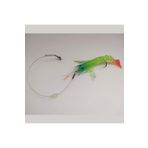 Karides Sahte Silikon Shrimp Balık Yemi Silikon Karides 7,62 cm 6,5 gr Yeşil Kafa