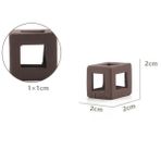 Karides Seramik Küp Kalın 2x2 Cm