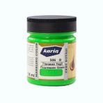 Karin 105 ml Florasan Yeşil 506 Ebru Boyası