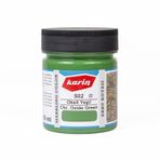 Karin 105 ml Oksit Yeşil 502 Ebru Boyası