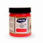 Karin 105 ml S:311 Pembe Ebru Boyası