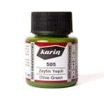 Karin 251 45 ml N:505 Zeytin Yeşili Hat Mürekkebi
