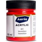 Karin 301 Vermilion 105 ml Akrilik Boya