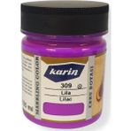 Karin 309 Lila 105 ml Ezilmiş Ebru Boyası