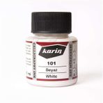 Karin 5745784 45 ml N:101 Beyaz Hat Mürekkebi