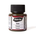 Karin 5745785 N:605 Sepya 45 ml Hat Mürekkebi