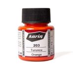 Karin 5745788 45 ml N:203 Turuncu Hat Mürekkebi