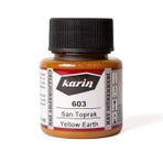 Karin 5745790 45 ml N:603 Sarı Toprak Hat Mürekkebi