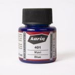 Karin 6210701045 45 ml Mavi 401 Hat Mürekkebi