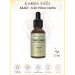 Karın Çakra Masaj Yağı - Solar Plexus Chakra Oil, 30ml | %100 Saf ve Doğal