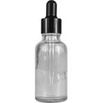 Karin Damlalıklı Cam Şişe Şeffaf 30ML