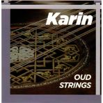 Karin K-1011 Ud Tel Seti - 11 Telli Takım (Eğitim - Standart Seri) | Geleneksel Türk Müziği Tansiyonuna Uygun, Berrak Tizler Ve Tok Baslar, Dayan