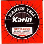 Karin Kanun Teli Siyah Dupont