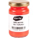 Karin Karin Geleneksel Ebru Boyası 105 Ml - Turuncu