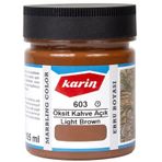 Karin Oksit Kahve Açık 105 ml Ebru Boyası