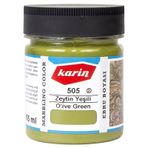 Karin Zeytin Yeşili 505 105 cc Ebru Boyası