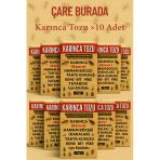 Karınca Tozu ×10 Adet (Kene & Bit & Pire & Tahta Kurusu & Hamam Böceği)