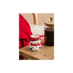 Karışık Baskılı Yılbaşı Temalı Seramik Kupa 300 ml - Renkli