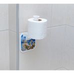 Karışık Desenli Tuvalet Kağıtlığı, Beyaz, Duvar Montajlı - standart