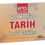 Kariyer Meslek KPSS Genel Kültür Tarih Son Kontrol Soru Bankası (Kapak değişebilir)