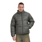 Karl Kani Small Signature Embossed Puffer Erkek Gri Mont