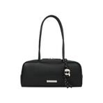 Karl Lagerfeld %58 Polyester, %42 Poliüretan Siyah Kadın Omuz Çantası B1W30005999