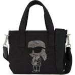 Karl Lagerfeld %60 Geri Dönüştürülmüş Pamuk, %40 Pamuk Siyah Kadın Omuz Çantası A3W50023999
