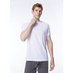 Karl Lagerfeld Bisiklet Yaka Beyaz Erkek T-Shirt 755053542221 - M