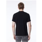 KARL LAGERFELD Bisiklet Yaka Siyah Erkek T-Shirt 755020542221