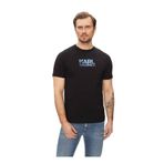 Karl Lagerfeld Bisiklet Yaka T-Shirt, S, 5003160729, Siyah, Erkek
