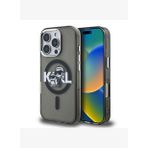 Karl Lagerfeld Choupette Sketch iPhone 16 Pro Simli Kılıf