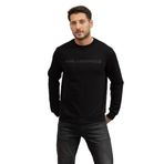 Karl Lagerfeld Crewneck Erkek Sweatshirt, Siyah, L Beden