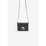 KARL LAGERFELD Cüzdan Çivilik Detaylı , Medium, 246W3201, Siyah, kadın