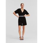 Karl Lagerfeld Düz Siyah Kadın Tulum 241W1351 - XS