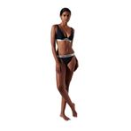 Karl Lagerfeld Elastik logolu bikini altı, Siyah, M