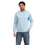 Karl Lagerfeld Erkek Bisiklet Yaka Sweatshirt, Açık Mavi, M Beden
