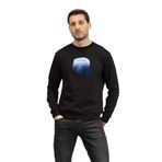Karl Lagerfeld Erkek Bisiklet Yaka Sweatshirt,Black L