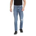Karl Lagerfeld Erkek Jean Pantolon, Mavi, 34/32 Beden